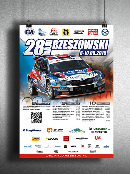 28 Rajd Rzeszowski plakat