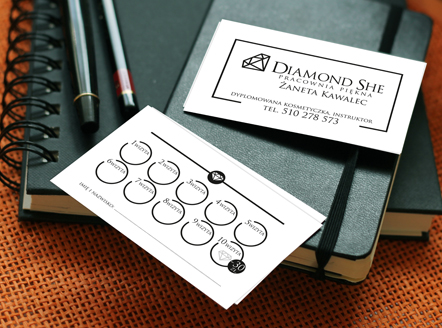 Diamond She wizytówki